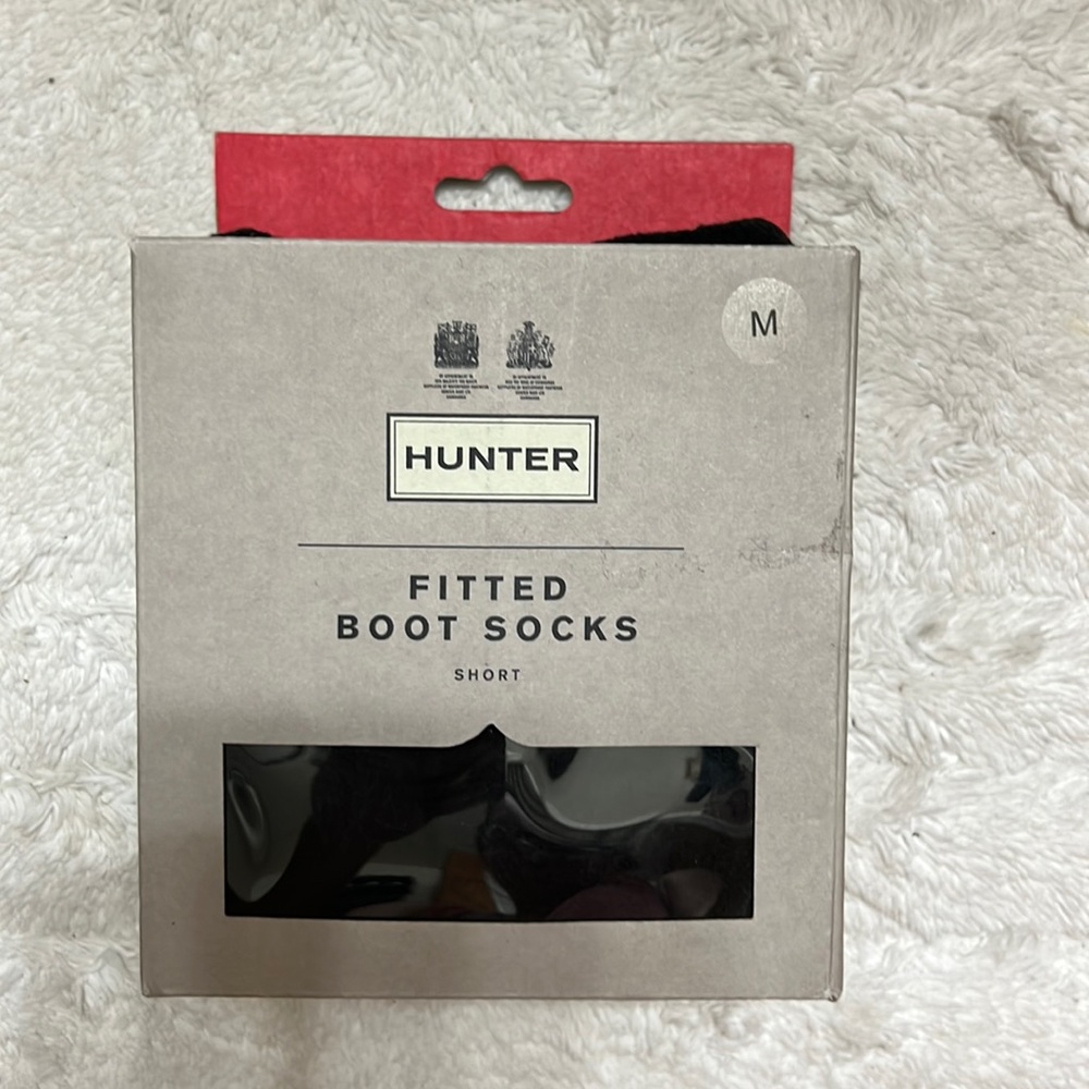 Hunter fitted short boot socks short boot
